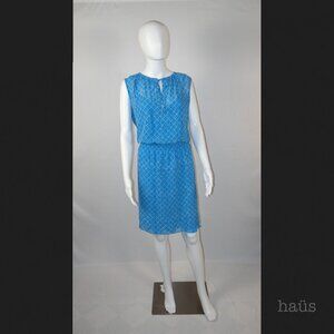 Ralph Lauren Geometric Medallion Sleeveless Dress